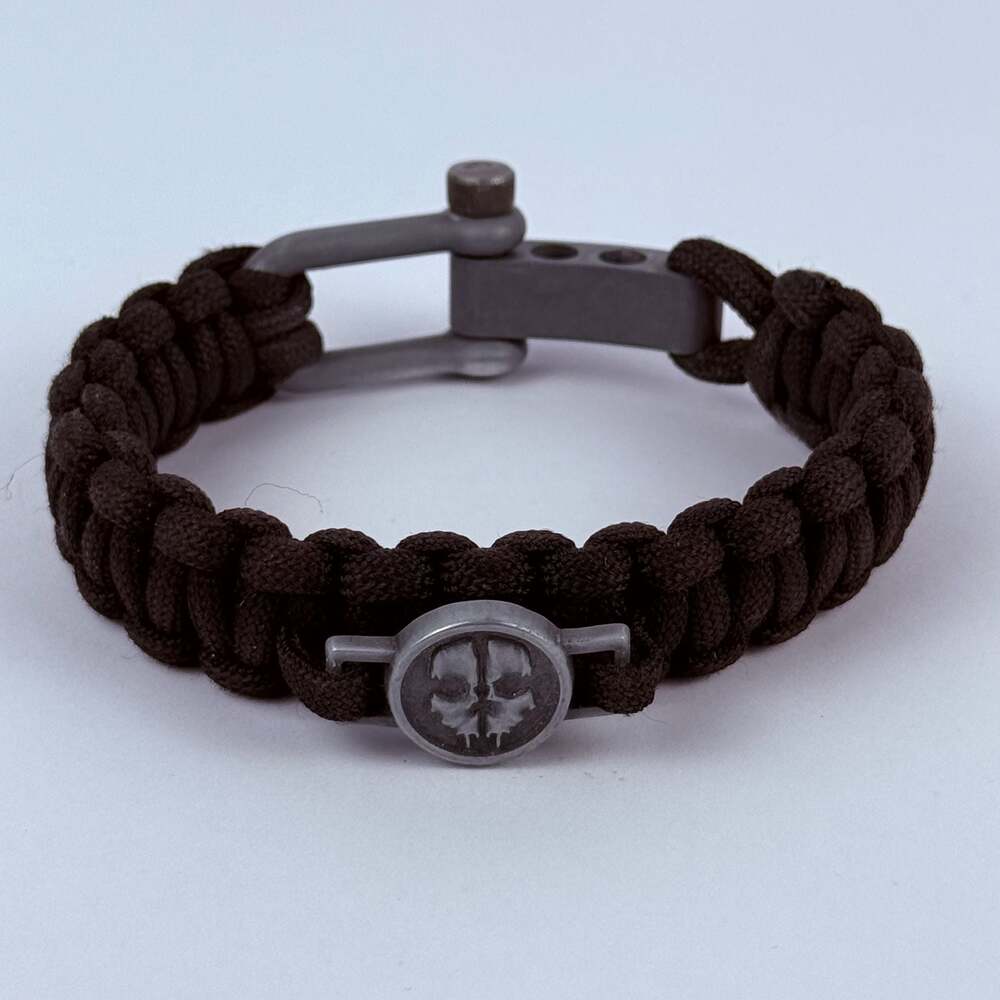 Call of Duty Ghosts Tactical Paracord Bracelet with Skull Emblem